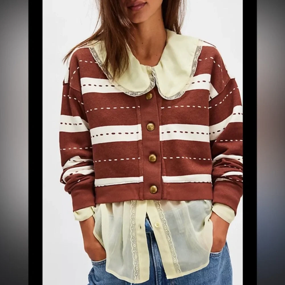 Free people Grace Printed Cardi